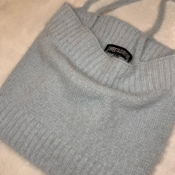 Fuzzy Crop Top - Picture 2 of 2